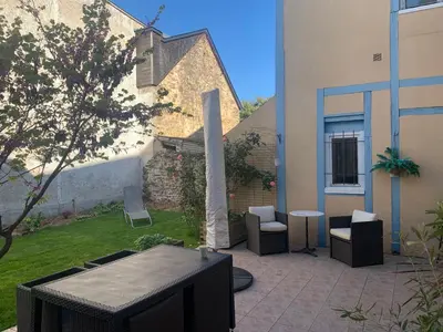 Jardin de l'établissement Chez Isa