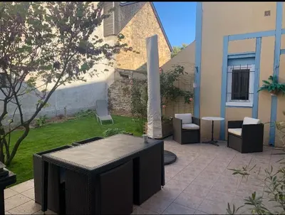 Jardin de l'établissement Chez Isa