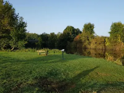 Paysage naturel près de la maison de vacances