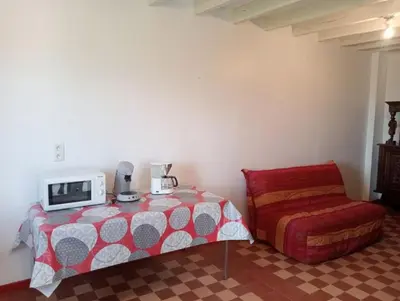 Un ou plusieurs lits dans un hébergement de l'établissement Maison de campagne