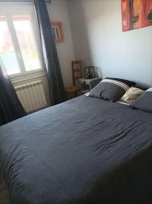 Un ou plusieurs lits dans un hébergement de l'établissement Maison