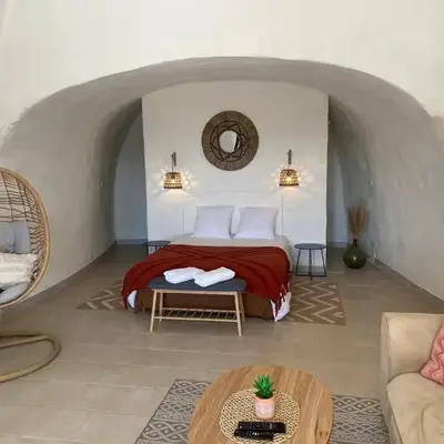 Logement troglodyte tout confort 42 min tgv Paris