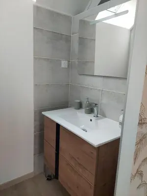 Salle de bains dans l'établissement Cosy Casa