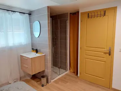 Salle de bains dans l'établissement Cosy Casa