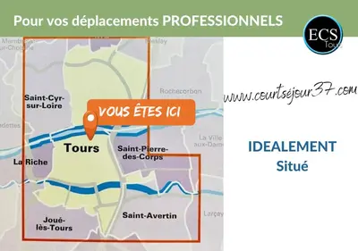 Plan de l'établissement 1# Central'Tours VERT