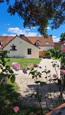 Jardin de l'établissement Au Cœur des vignes