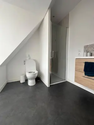 Salle de bains dans l'établissement Appartement cœur de ville