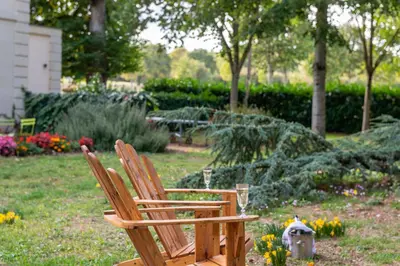 Jardin de l'établissement Le Domaine de Mestré, The Originals Relais