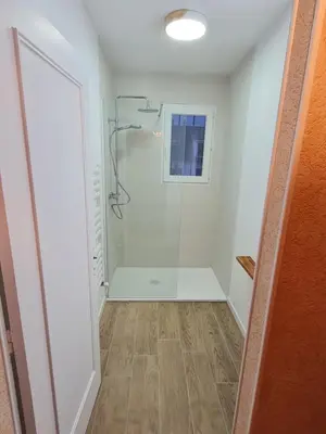 Salle de bains dans l'établissement Le clos tranquille