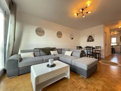 Coin salon dans l'établissement Le Bary - 10p - 100m2 - Gare - Parking Privé Gratuit