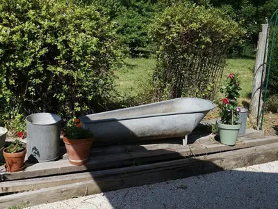Jardin de l'établissement Gîte bucolique près des Châteaux de la Loire - FR-1-491-354