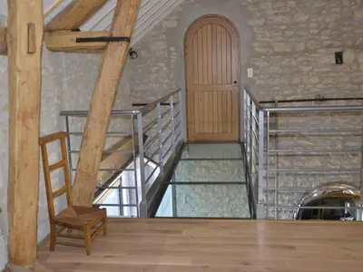 Plan de l'établissement Demeure de caractère avec charme ancien et modernité contemporaine - FR-1-491-347