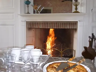 Plan de l'établissement Demeure de caractère avec charme ancien et modernité contemporaine - FR-1-491-347