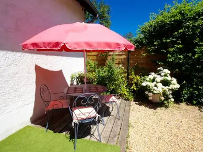 Jardin de l'établissement Gîte rustique à Cheverny: nature, tennis, animaux bienvenus, pêche et châteaux de la Loire à proximité - FR-1-491-366