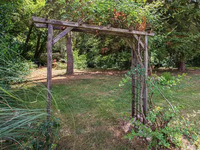 Jardin de l'établissement Gîte lumineux et confortable, proche du Château de Chenonceaux - FR-1-491-434
