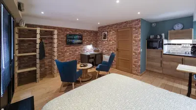 Cuisine ou kitchenette dans l'établissement L'Atelier Haute Couture