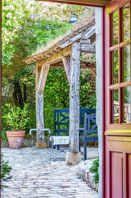 Jardin de l'établissement Maison de charme en Touraine avec jardin 4 p.