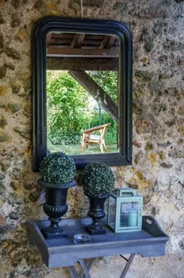 Jardin de l'établissement Maison de charme en Touraine avec jardin 4 p.