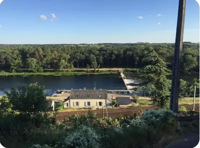 Paysage naturel près de la maison de vacances