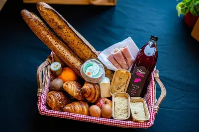 Nourriture dans l'appartement ou à proximité