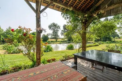 Jardin de l'établissement La clé des jardins