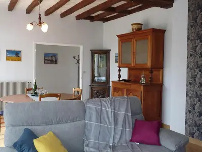 Cuisine ou kitchenette dans l'établissement Maison avec jardin clos et terrasse couverte en Touraine, proche des châteaux et nature préservée. - FR-1-381-574