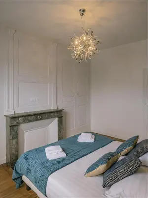 Plan de l'établissement Appartement refait à neuf avec cachet de l'ancien