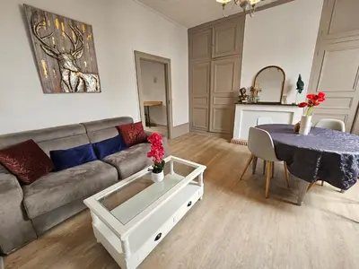 Coin salon dans l'établissement T2 Ctre ville Fibre proche Beauval