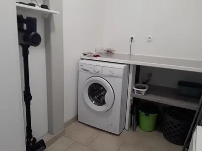 Cuisine ou kitchenette dans l'établissement Gite de Bel-Air