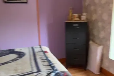 Un ou plusieurs lits dans un hébergement de l'établissement Belle maison sur Val de Loire