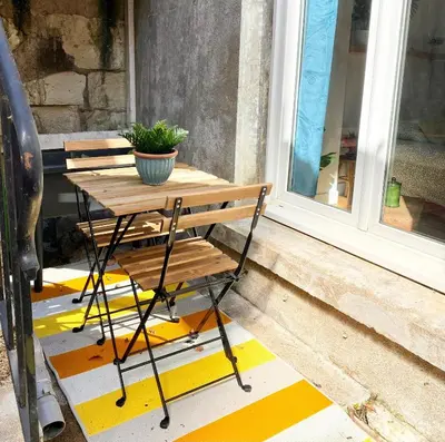 Plan de l'établissement Charmant studio proche du théâtre
