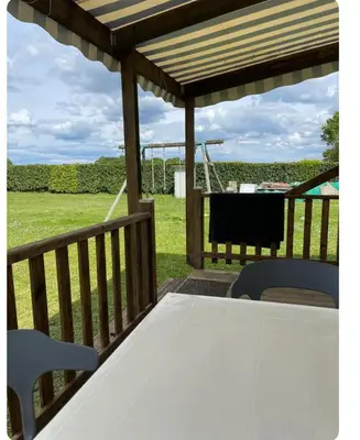 Plan de l'établissement Mobil home 2 chambres tout confort avec terrasse