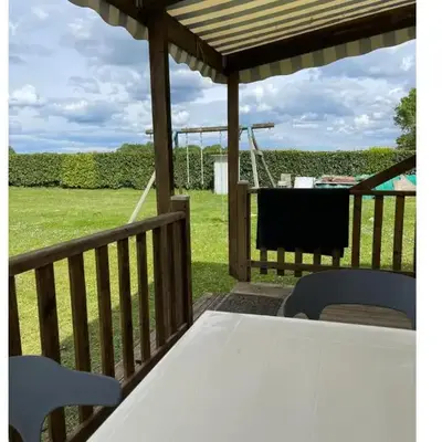 Mobil home 2 chambres tout confort avec terrasse