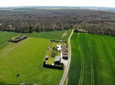 Paysage naturel près de la maison de vacances