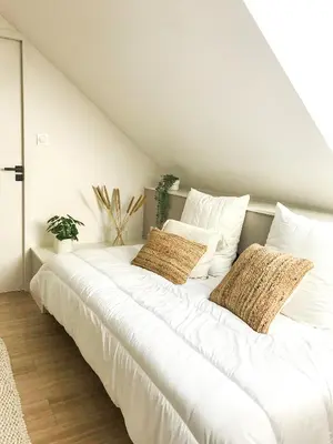 Un ou plusieurs lits dans un hébergement de l'établissement Le Zen - Superbe logement - Centre - Tram - Gare