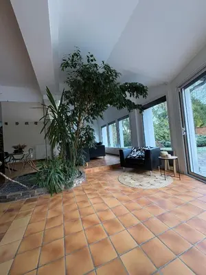Coin salon dans l'établissement villa 24h du Mans