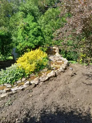 Jardin de l'établissement villa 24h du Mans