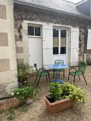 Jardin de l'établissement Chez Gilles et Anne