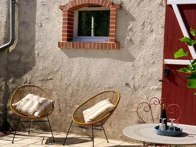 Plan de l'établissement Gîte cosy avec terrasse privative, parking et WiFi - FR-1-491-443