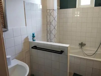 Salle de bains dans l'établissement La Coquerie