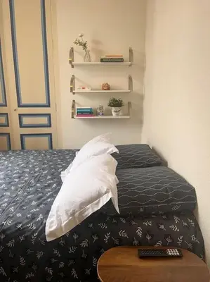 Un ou plusieurs lits dans un hébergement de l'établissement Un séjour à Tours centre place des Halles