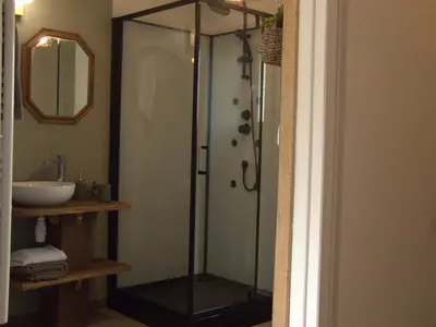 Salle de bains dans l'établissement Gîte Val de Loire 