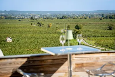 Paysage naturel près de la maison de vacances