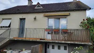 Balcon ou terrasse dans l'établissement Maison 24h du Mans
