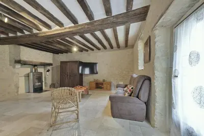 Coin salon dans l'établissement La Cassine - Maison du 18e siècle