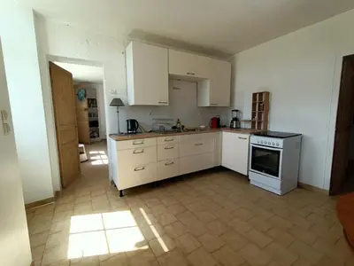 Cuisine ou kitchenette dans l'établissement Domaine de l'Etangsort