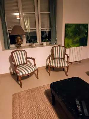 Coin salon dans l'établissement Domaine de l'Etangsort