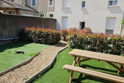 Jardin de l'établissement Lakanal 1 - Studio Prébendes Tours
