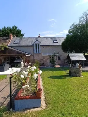 Jardin de l'établissement Gîte : Le Castel des Anges