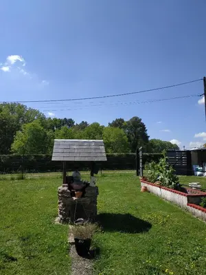 Jardin de l'établissement Gîte : Le Castel des Anges